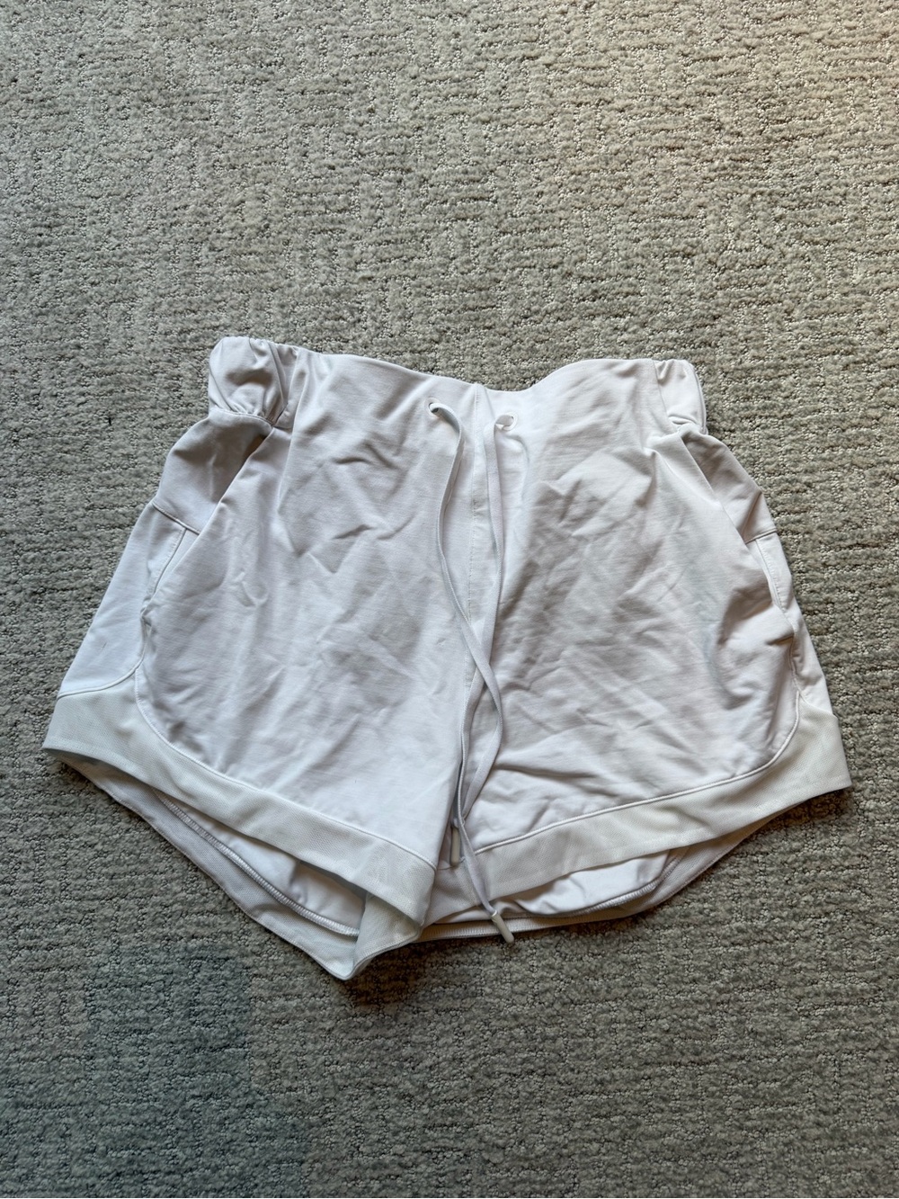 lululemon athletica White Athletic Shorts